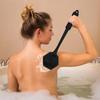 Anti Slip Silicone Shower Brush Double Sided Back Scrubber Bathing Brush  Household Use