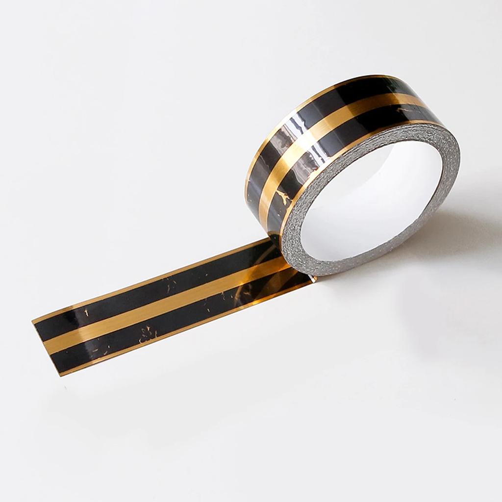 5m Samolepicí nálepky na podlahové dlaždice Vodotěsná těsnící páska na spáry stěn Páska na zkrášlení spár podlahových dlaždic Samolepka na zeď