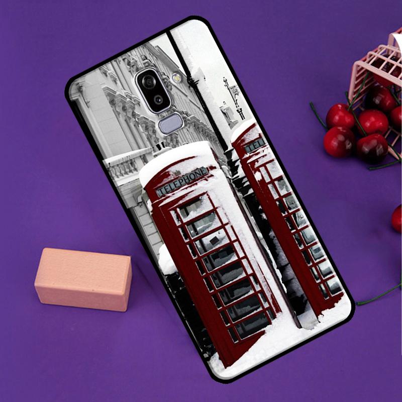Retro Winter Snow London For Samsung Galaxy M13 M53 M56 M36 M16 M31 M11 M12 M32 M52 M35 M55 M15 M14 M34 M54 M06 Case