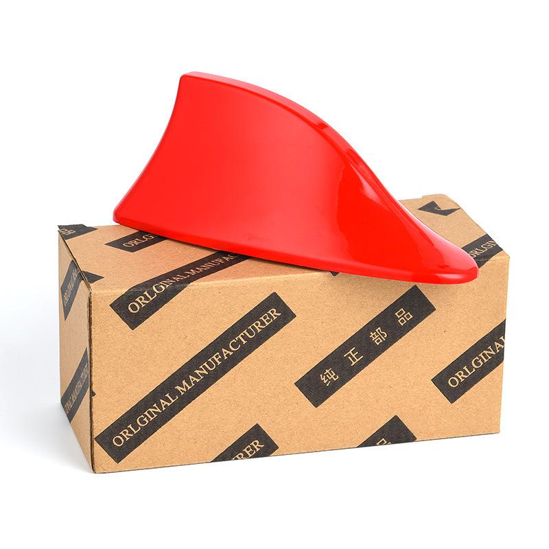 Shark Fin Radio Antenna: Roof Decoration & Signal Booster, No-Drill Installation