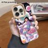 Phone Case: Lambskin 2D Flat Samsung Galaxy A34 A35 M05 M06 S20 S22 S21 FE Plus 5G Protective Case, Space Girl, Christmas and Halloween Gifts
