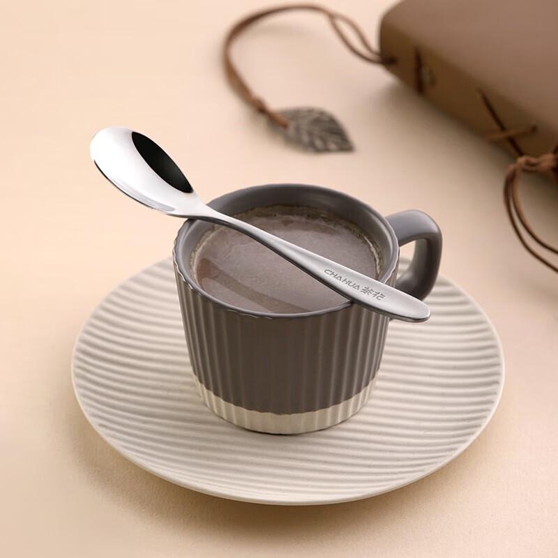 Chahua 304 Stainless Steel Large Round Dinner Spoon