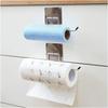 Kitchen Paper Roll Holder, Bathroom Toilet Paper Storage Rack, Towel Rack, Self-Adhesive Cabinet Cloth Hanger, Bathroom Toilet Paper Holder