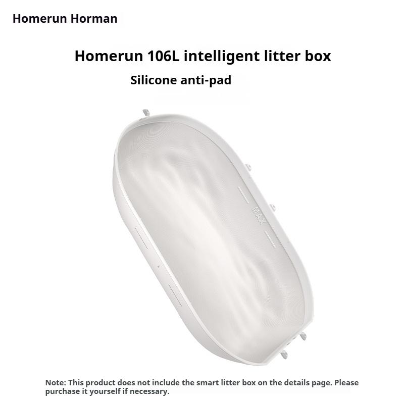 Silicone pad For Homerun Pet 106L Smart Toilet Tray Box Automatic Self cleaning Cat Litter Box Sandbox Replaced Accessories