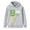 Kids Boys Girls Pullover Hoodie, Casual Break The Rules Graphic Long Sleeve Hooded Sweatshirt, Comfortable Soft Streetwear Top for Daily Wear 2-12 Yea