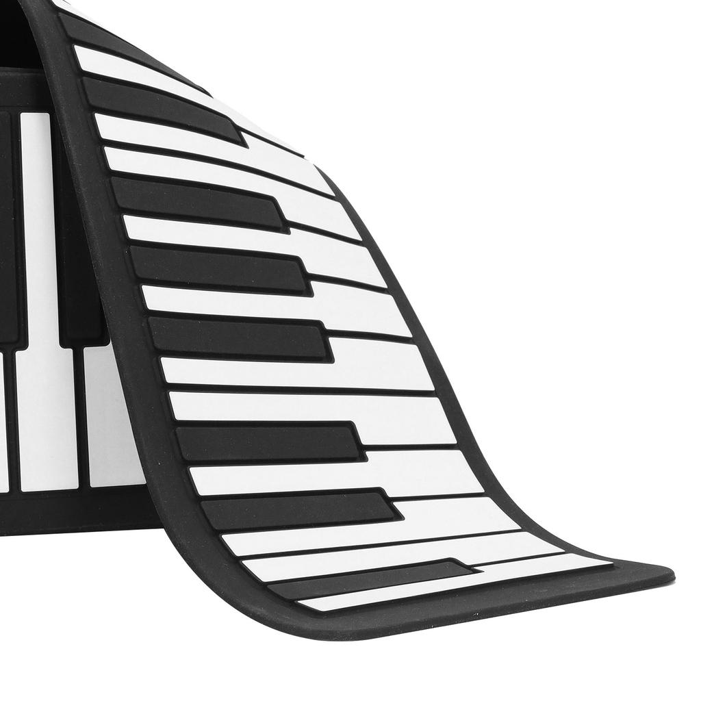 88 Key Hand Roll Piano 128 Tones USB MIDI BT Portable Folding Piano for Beginners
