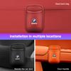 BBKH5 Leather Car Cup HolderFor BMW X1 X2X3 X5X6 X7 1 3 5 6 7 Series E46 E60 E90 E70 F15 G20 G30 G70 Seat Back/Door Drinks Storage Box