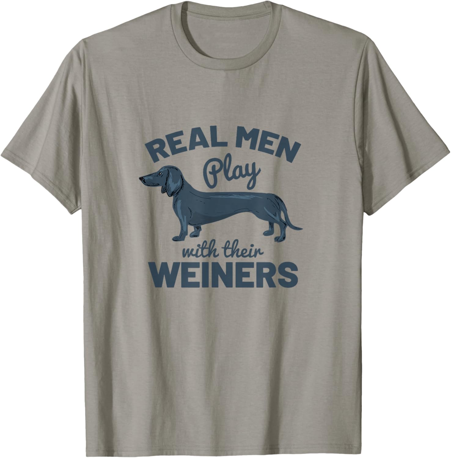 Funny Dachshund Weiners Dog Lover Mens Cotton Casual TShirt Graphic Tee - Men s Summer Cotton Graphic Tee S