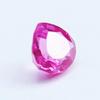 Fabulous Natural Pink Sapphire 12+ Ct Pear Cut Certified Loose Gemstone