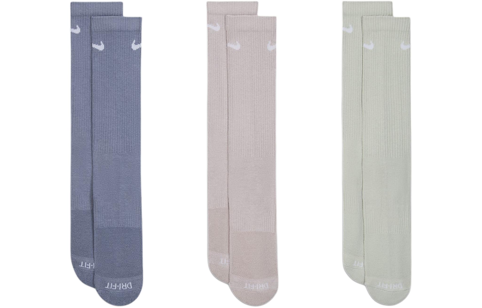 Nike Mid-Calf Socks Men s 3 Pack SX6888-933 24-26