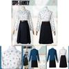 One-piece Spy×family Yor Forger Women Costume Polyester Dress Set For Fancy Occasions