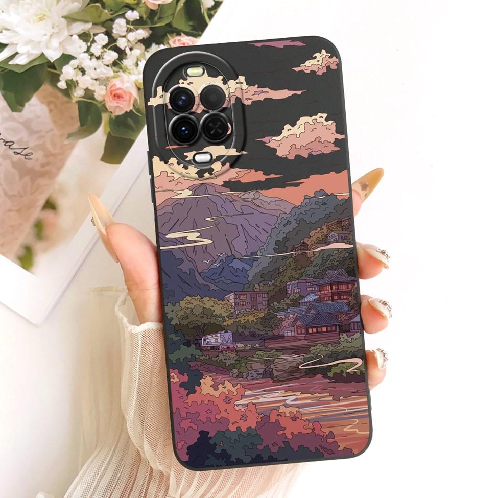 For Huawei Nova 15 Casing Silicone Luxury Fashion Kawaii Cute Painted Shockproof Funda For Huawei Nova15 PSN-AL00 Phone Case
