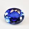 Natural 12.85 Ct DEEP Blue Tanzanite Oval Cut   Gemstone for Jewelry
