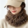 Solid Color Women's Scarf Thicken Winter Scarf Soft Imitation Wool Scarf  Winter