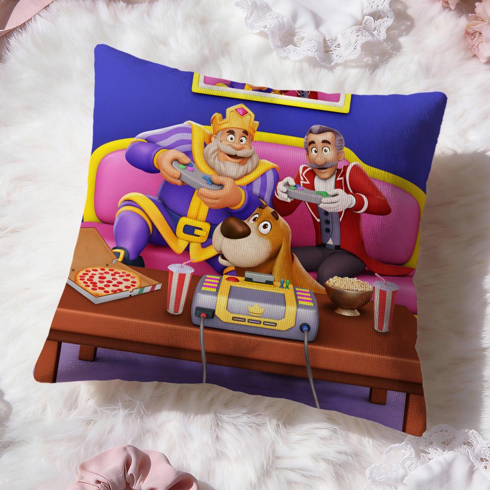 Royal Match game Cushion Cover Premium Comfort Reversible Pillow Cove -Two in One Design for Any Room & Car Interior