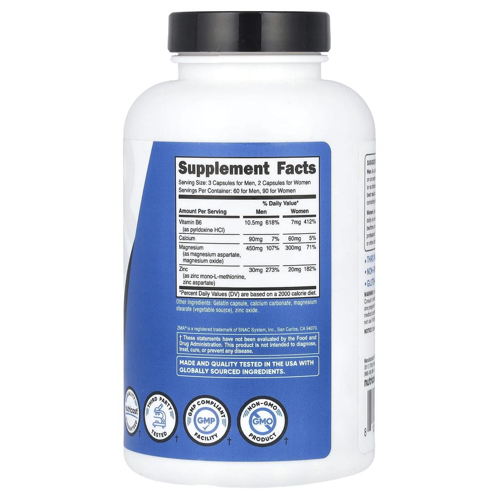 High-Performance, Zma®, 180 Capsules