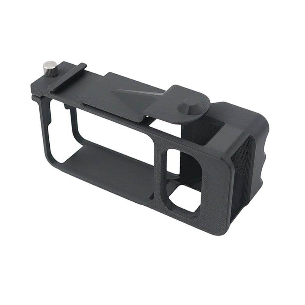 

Street Photography Handle Expansion Frame For OSMO ACTION 6 Grip Mount Quick Release Cage Camera Handle Stand Accessories чорний