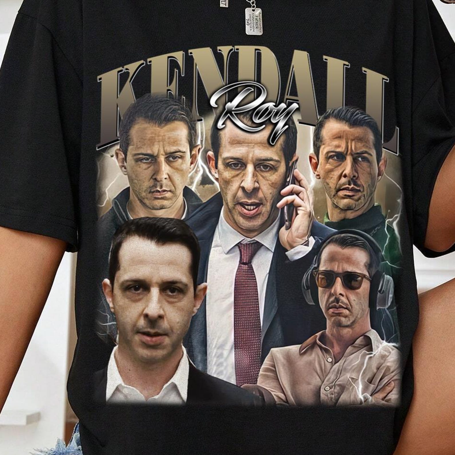 Kendall Roy T-Shirt – Vintage Succession Crewneck, TV Show Fan Apparel|............||| 3XL