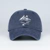 Mountain Landscape Washed Baseball Cap Adjustable Unisex Camping Travel Nature Lover Hat