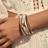 Vintage Bohemian Multi Layer Bracelet | Handmade with Gold Accents, Women's Wristbands Exude A Fashionable Feel, Perfect for Casual Wear