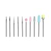 Russian Style Manicure Tool Set with Diamond & Tungsten Steel Grinding Heads