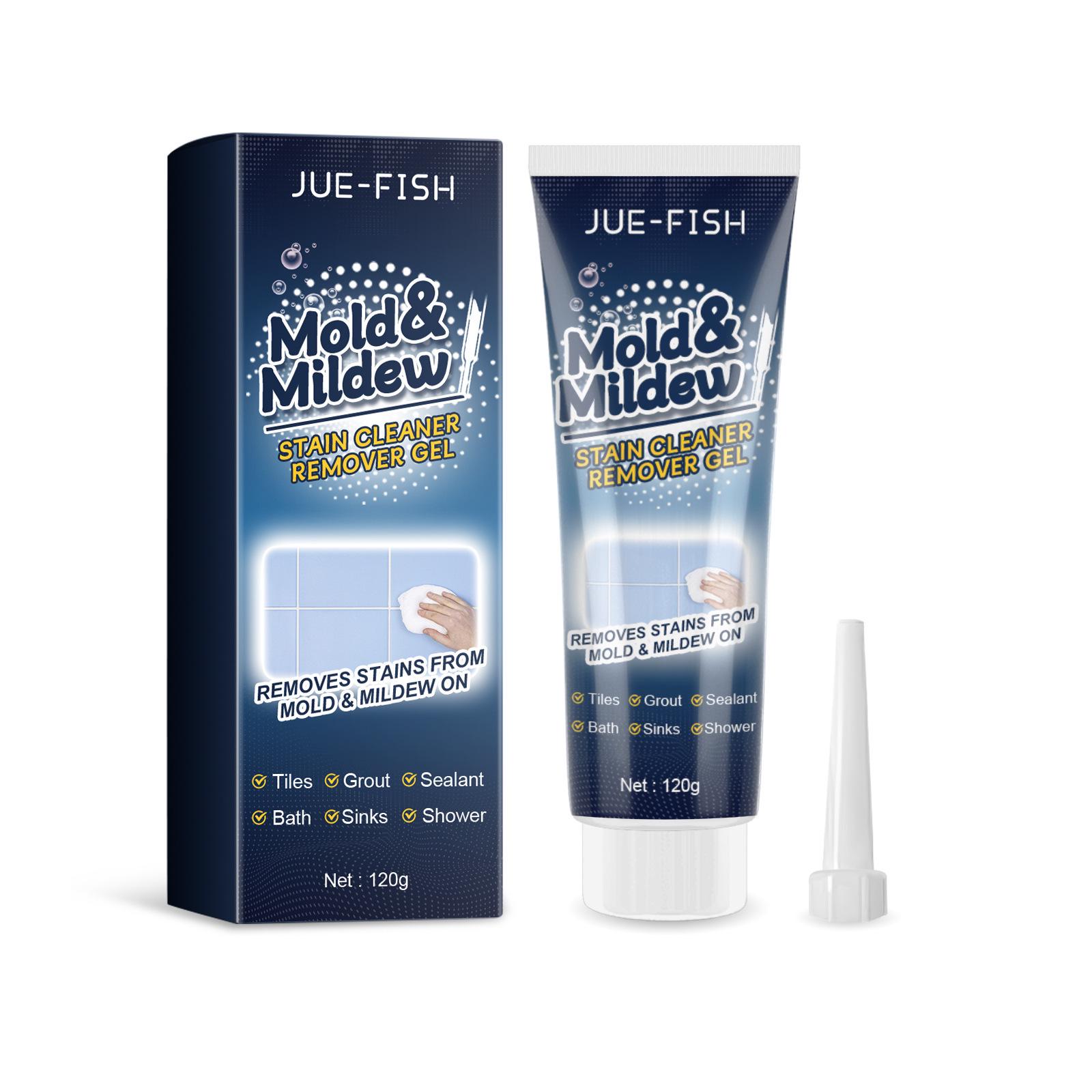 Jue-Fish Multi-Functional Mold Remover Gel for Walls, Tile, Grout, and Ceilings.