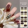 Nail Polish Stickers Without Baking, Nail Polish Glue, Nail Stickers for Manicure