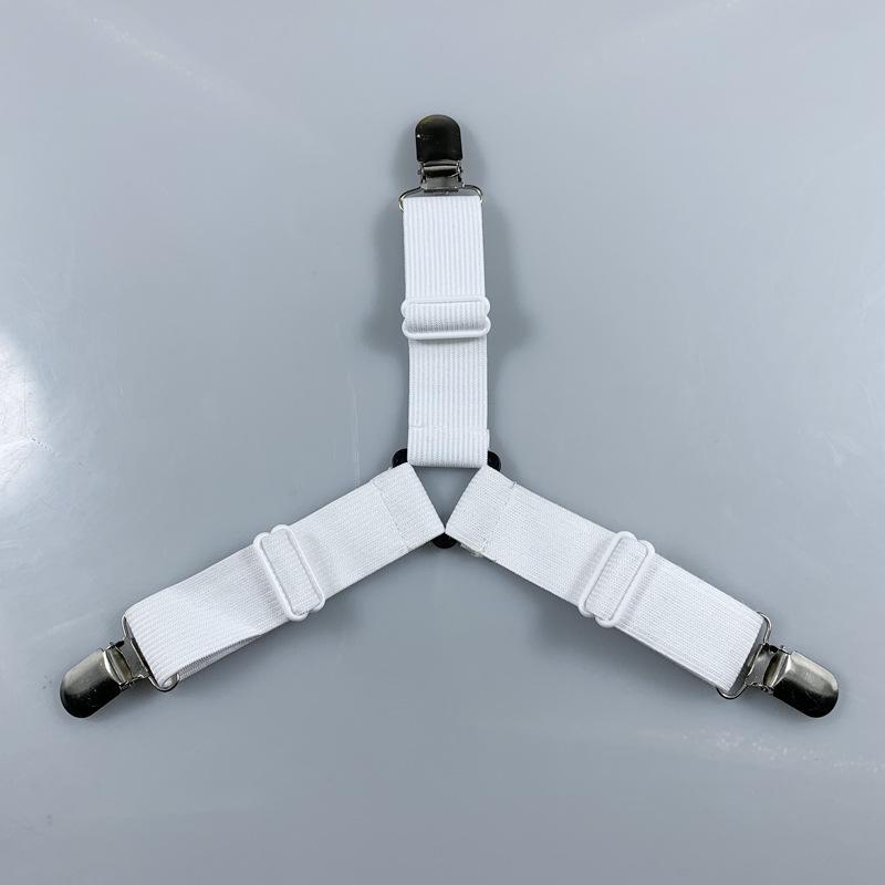 

Adjustable Triangle Bed Sheet and Sofa Cover Clips Single clip without plastic pads чёрный