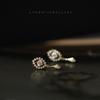 2025 French Retro Zircon Tassel Stud Earrings - Summer Niche Design