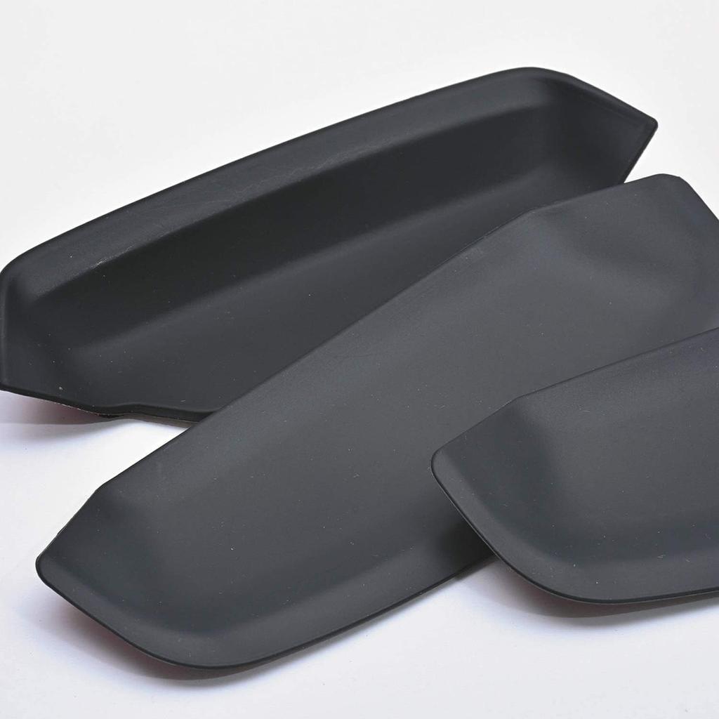 KICARYAJP Door Knob Under Cover Jimny JB64 Jimny Sierra JB74 3P Black Protects the Door Knob Area Car Exterior Door Handle Handle Cover Scratch