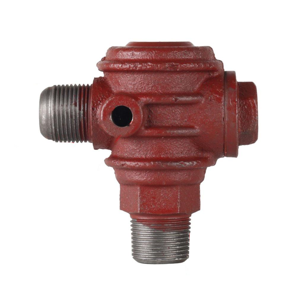 Reliable Iron Male Thread Check Valve for Air Compressor and Air Pump 3 Port