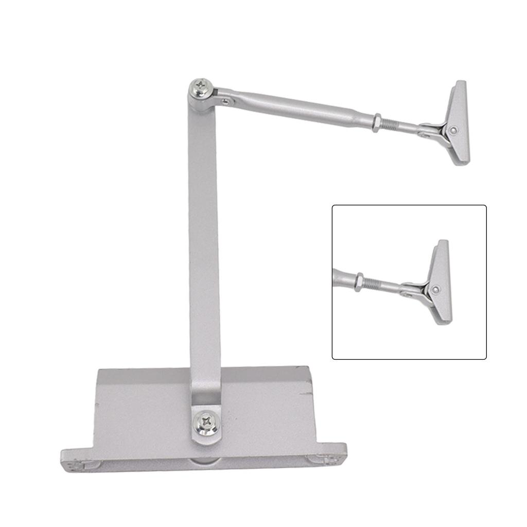 Automatic Door Closer Aluminum Alloy Low Noise Door Closing Mechanism for Commercial Residential Use