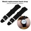 2pcs Soft Silicone 17mm19mm Watchband Watch Strap Replacement Accessory