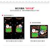 Santa Claus Tree Christmas Window Decorating Party Window Display Glass Stickers Static Wall Stickers