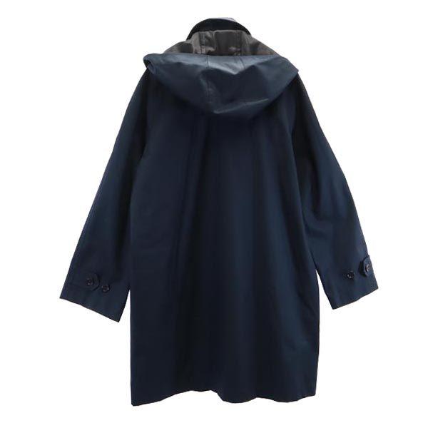 FACTOTUM Stainless Collar Coat Navy Men's Used