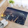 1pc New York City Night Bathroom Absorbent Mats Anti-Slip Mats Home Decor Supplies Carpets Home Kitchen Floor Mats
