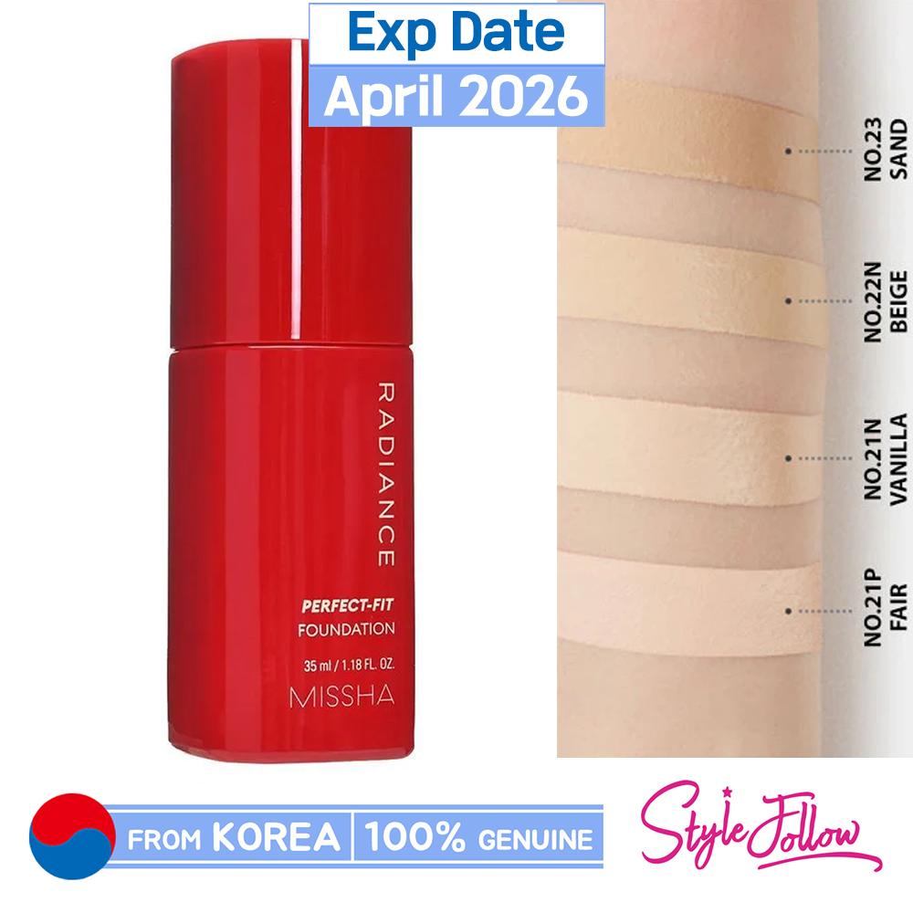 [MISSHA] Radiance Perfect Fit Foundation 35ml (SPF30/PA++)