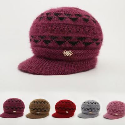 Hats, Knitted Hats, Thickened Hats, Windproof Hats, Velvet Hats, Warm Hats, Knitted Hats, Ear Protection Hats
