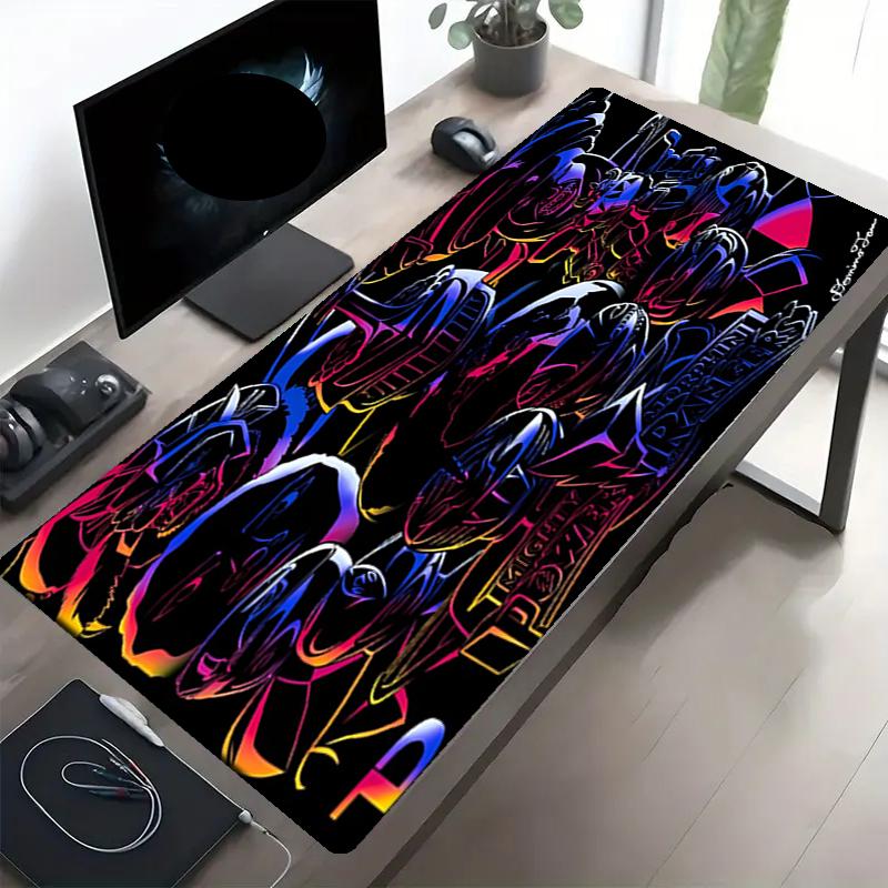 Mighty Morphin Power Rangers Print Mouse Pad, Anti‑Slip Desktop keyboard Mat, for PC Laptop Gaming Working Daily Use, Cool Festival Surprise Gift
