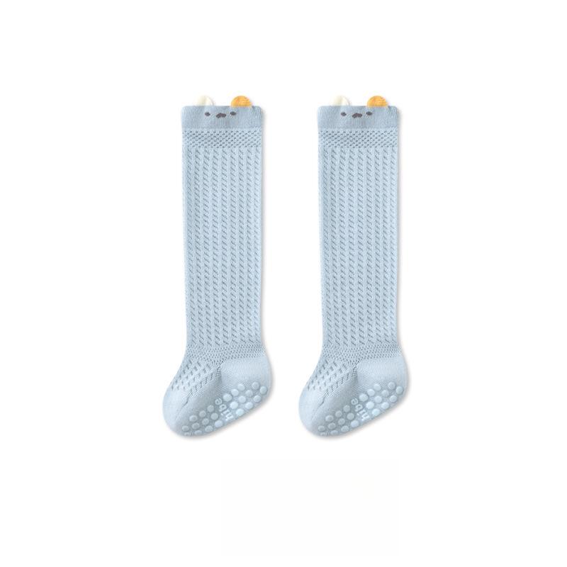 Children's Socks Girls Summer Thin Mesh Cotton Socks Boys Infants Baby Over-the-Knee Socks Anti-Mosquito Socks Class A