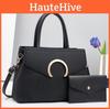 Spacious Classic And Pu Leather Tote Bag For Women Ideal For Daily Outfits