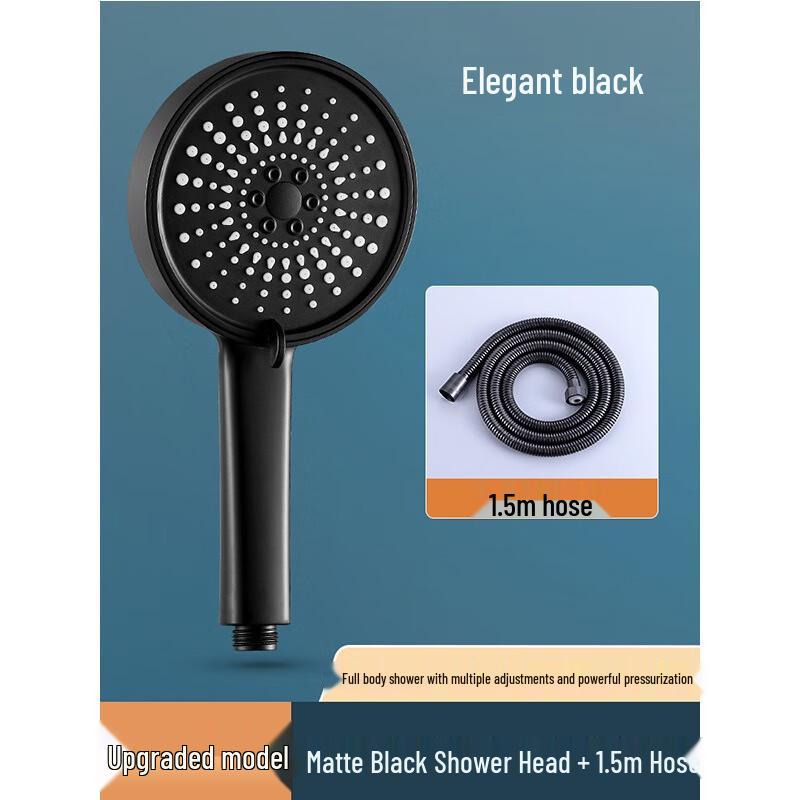 TLXT High-Pressure 5-Setting Shower Head