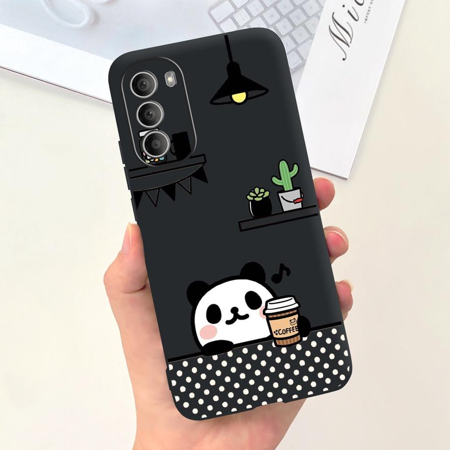 For Motorola Moto G51 G71 5G Case XT2171-2 XT2171-1 XT2169-1 Shockproof Cover Cute Rabbit Flower Phone Cases For Moto G31 Bumper