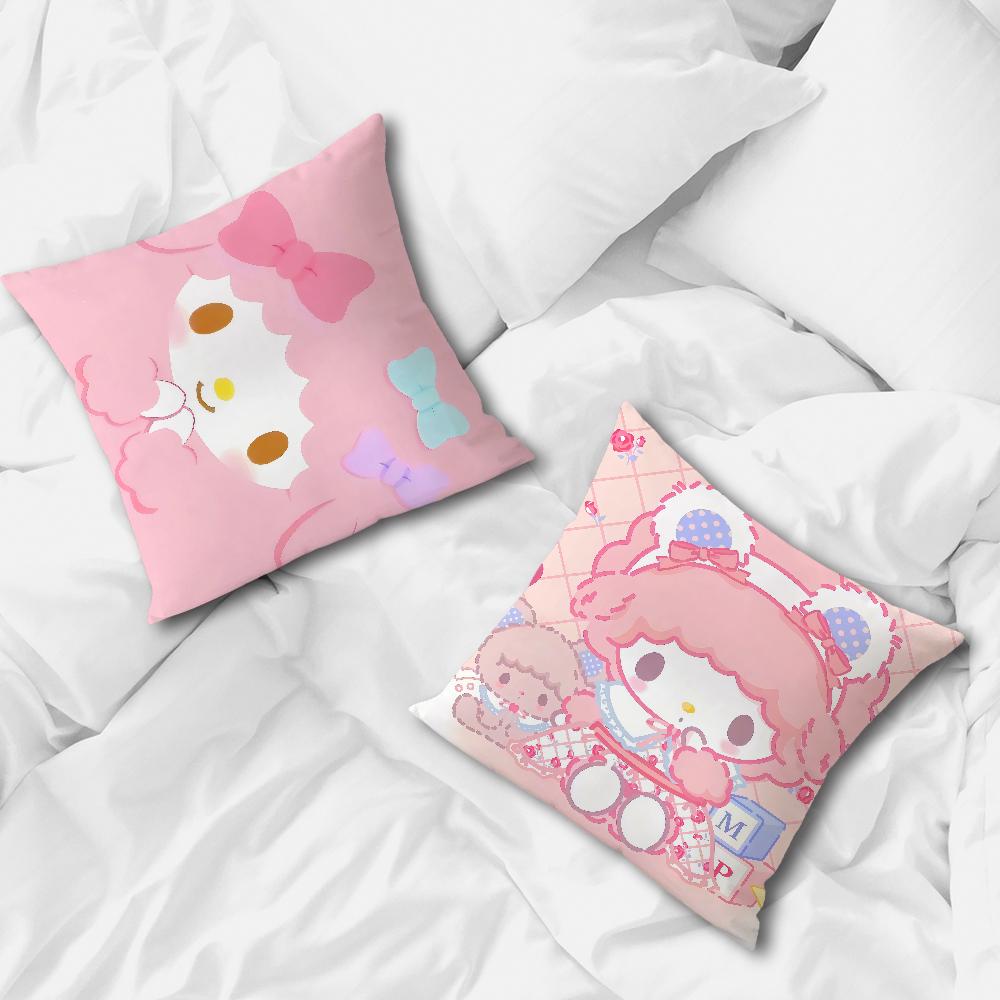 Kawaii Cute Cushion Cover Comfortable Soft Pillow Case For Sofa Living Room My Sweet P-Piano Home Office Decor Protective Covers