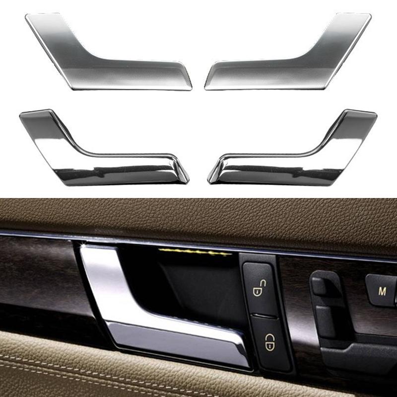 

Для Mercedes-Benz C/GLK Class W204 X204 C200, 1 шт., яркая левая и правая дверь автомобиля, новая внутренняя ручка для салона автомобиля