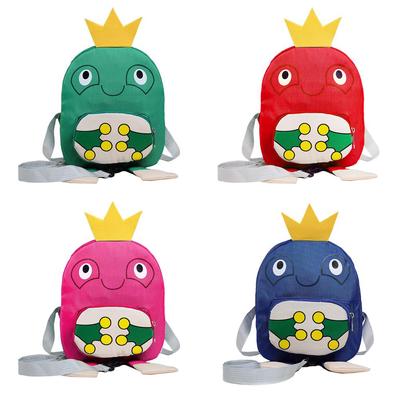 Cute 3d Cartoon Frog Pattern Backpacks Kids Girls Boys Nylon Small Knapsack Buy At A Low Prices On Joom E Commerce Platform