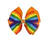 Rainbow Gradient Bow Hair Clip for Girls - Baby & Child Hair Accessory