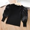 Spring Autumn  Baby Girls Long Sleeve Shirt Princess Shirt for T-Shirt Casual Clothes Kid Girl Short Sleeve Tops Pullover