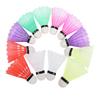 12 STÜCK Nylon Federbälle mit Stabilität Hohe Geschwindigkeit Badmintonbälle für Schlagtraining Training Indoor Outdoor Sport