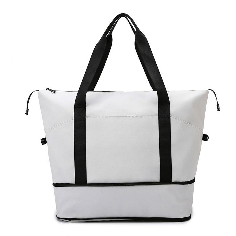 Paar Gepäcktaschen zum Ausgehen Einfache Trendige Tragbare Erweiterung Reisetaschen Nass- und Trockensport-Gymnastiktaschen